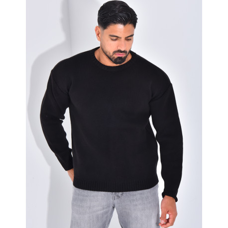 Pull épais uni