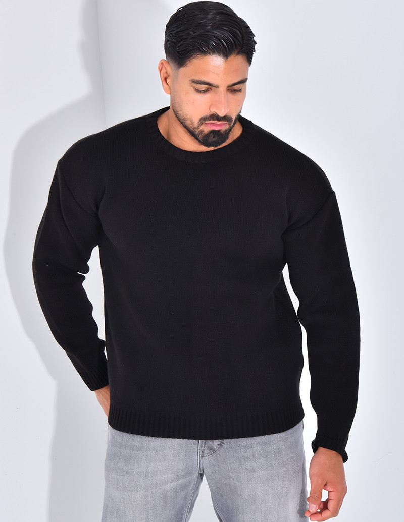 Pull épais uni