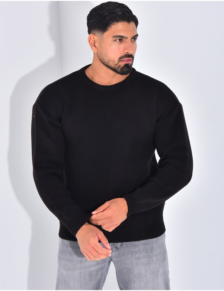 Pull épais uni