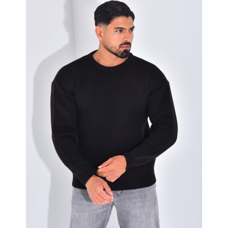 Pull épais uni
