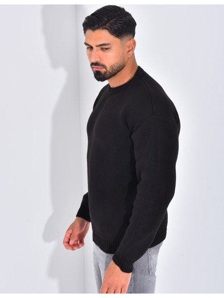 Pull épais uni
