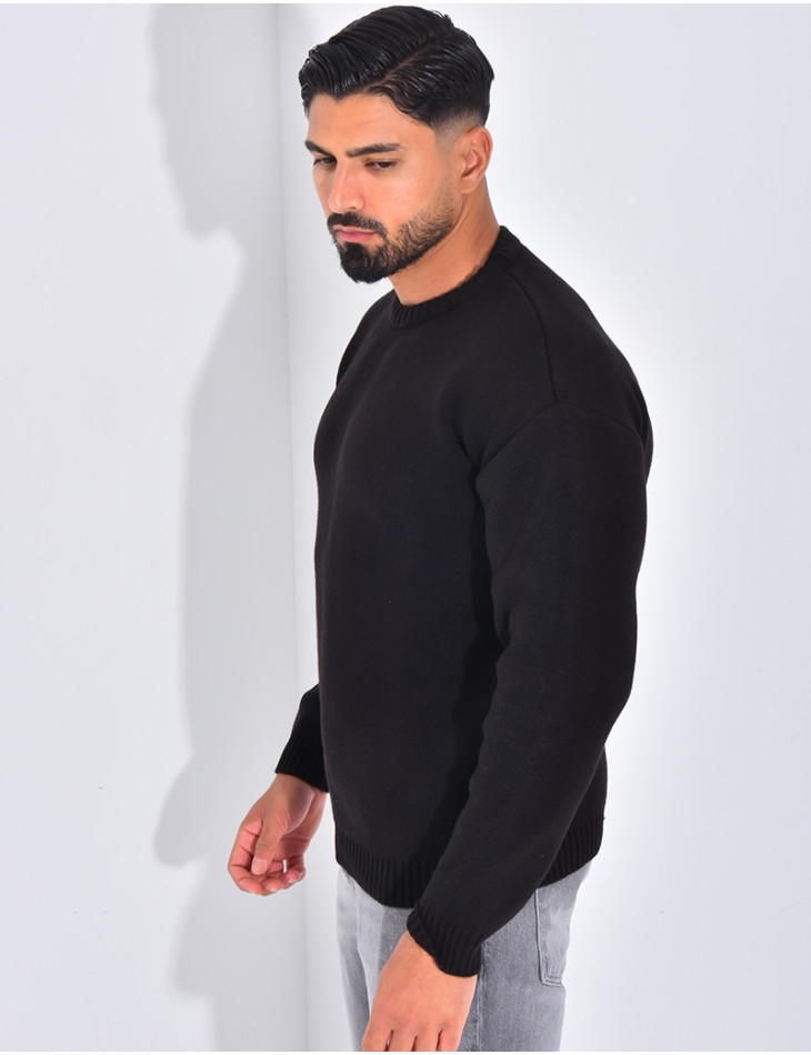 Pull épais uni