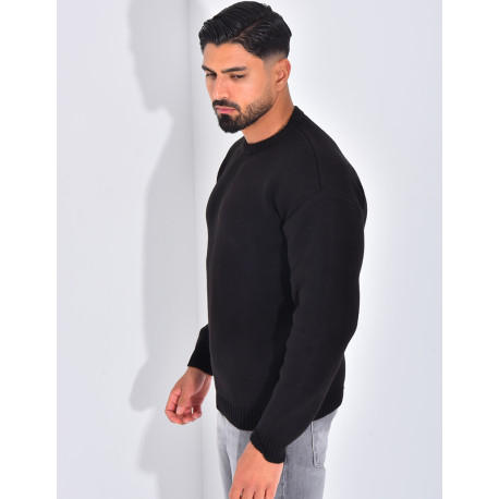 Pull épais uni