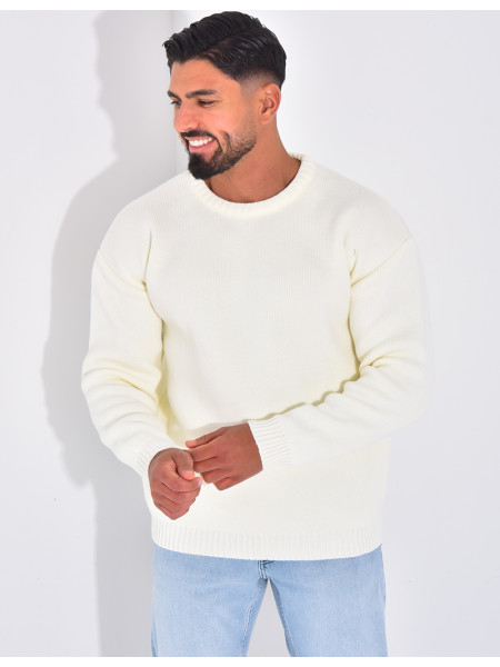 Pull épais uni