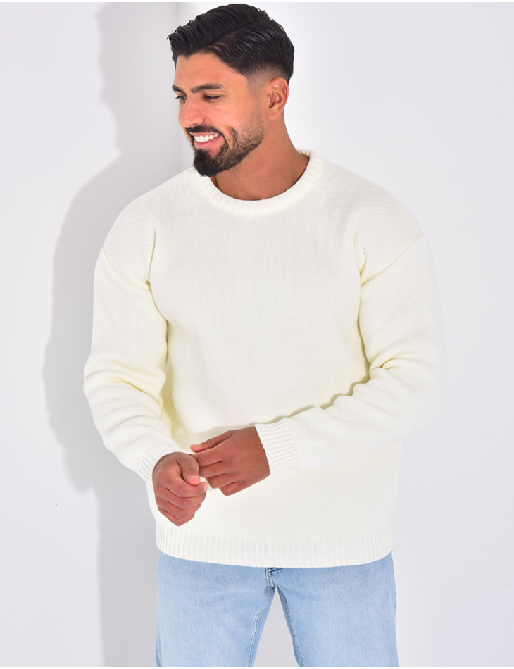 Pull épais uni