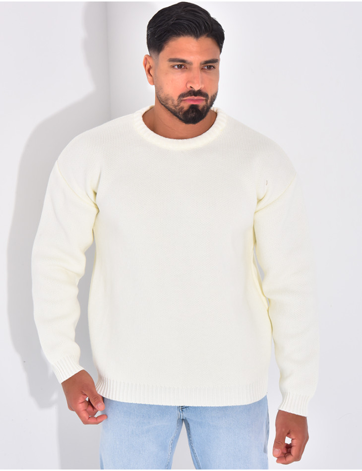 Pull épais uni