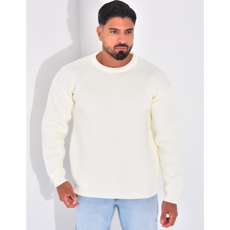 Pull épais uni