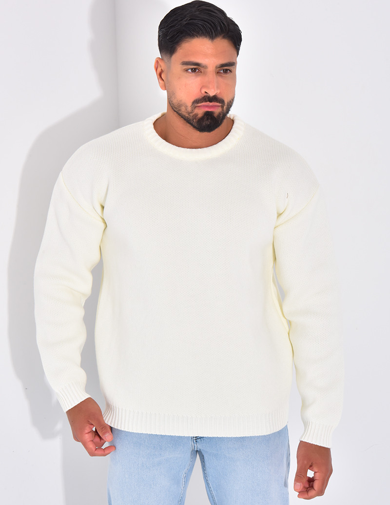 Pull épais uni