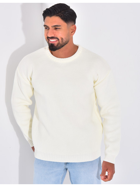 Pull épais uni
