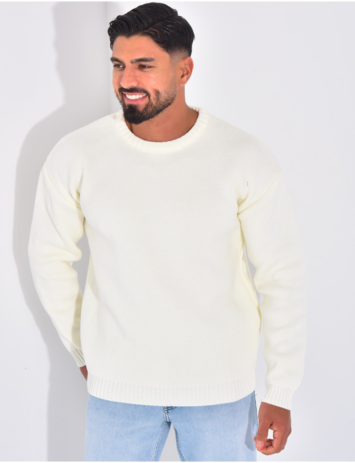 Pull épais uni