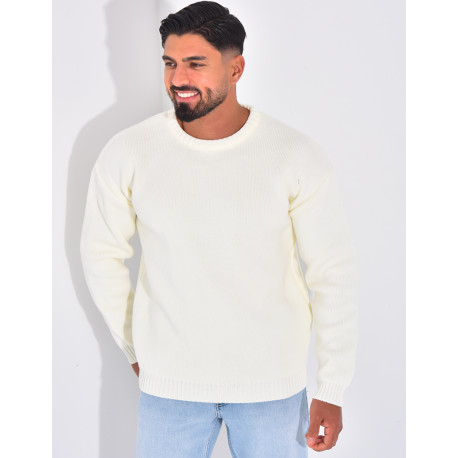 Pull épais uni