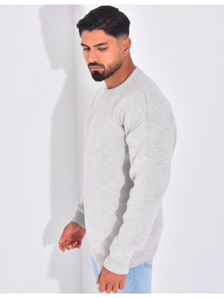 Pull épais uni