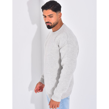 Pull épais uni