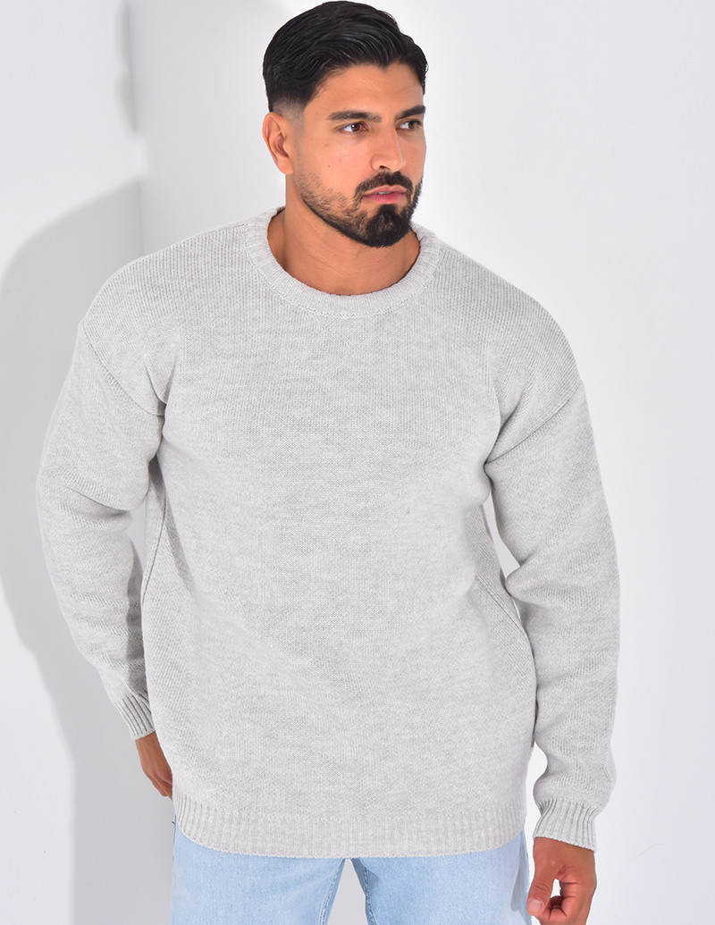 Pull épais uni