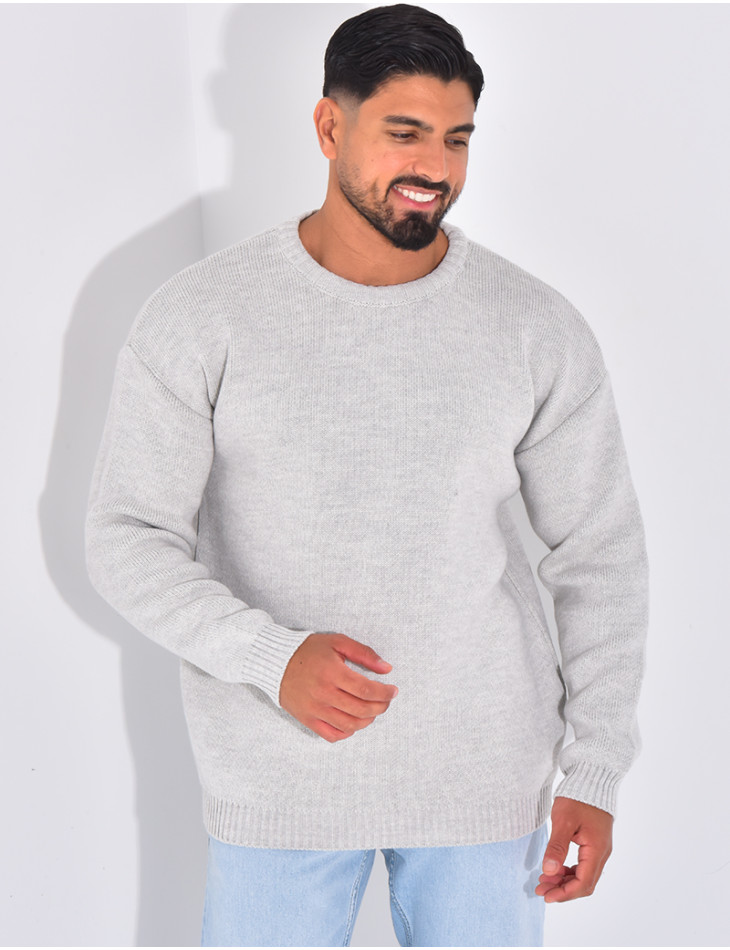 Pull épais uni