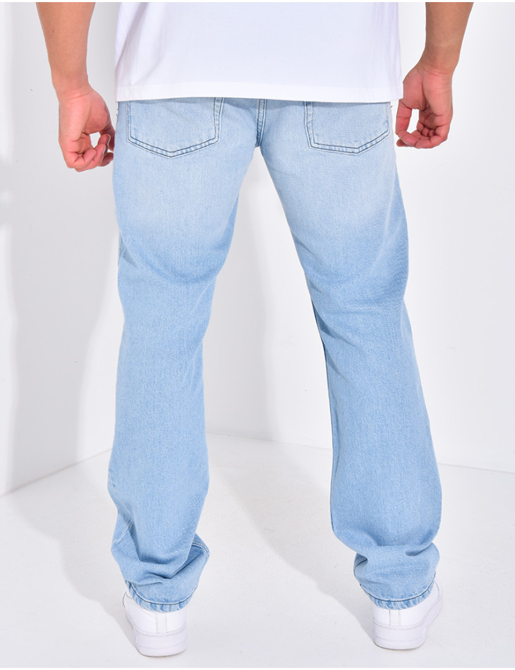 Jeans coupe droite