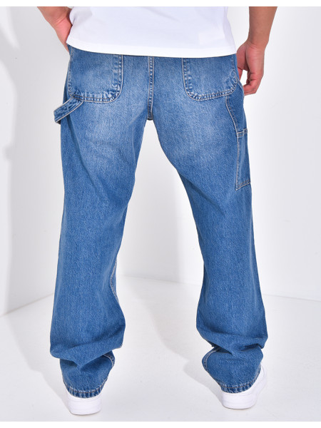 Jeans cargo à poches