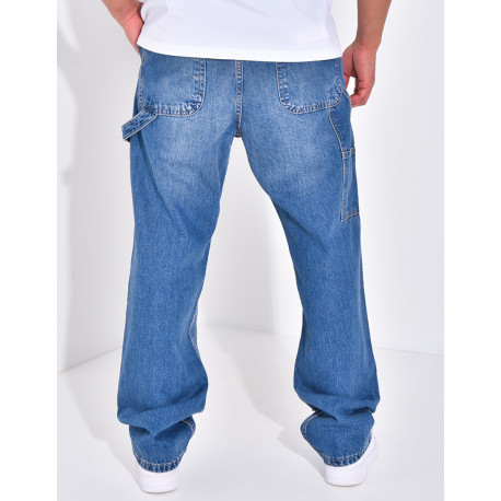 Jeans cargo à poches