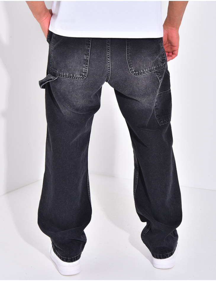 Jeans cargo à poches