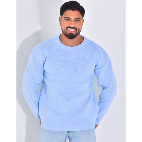 Pull épais uni