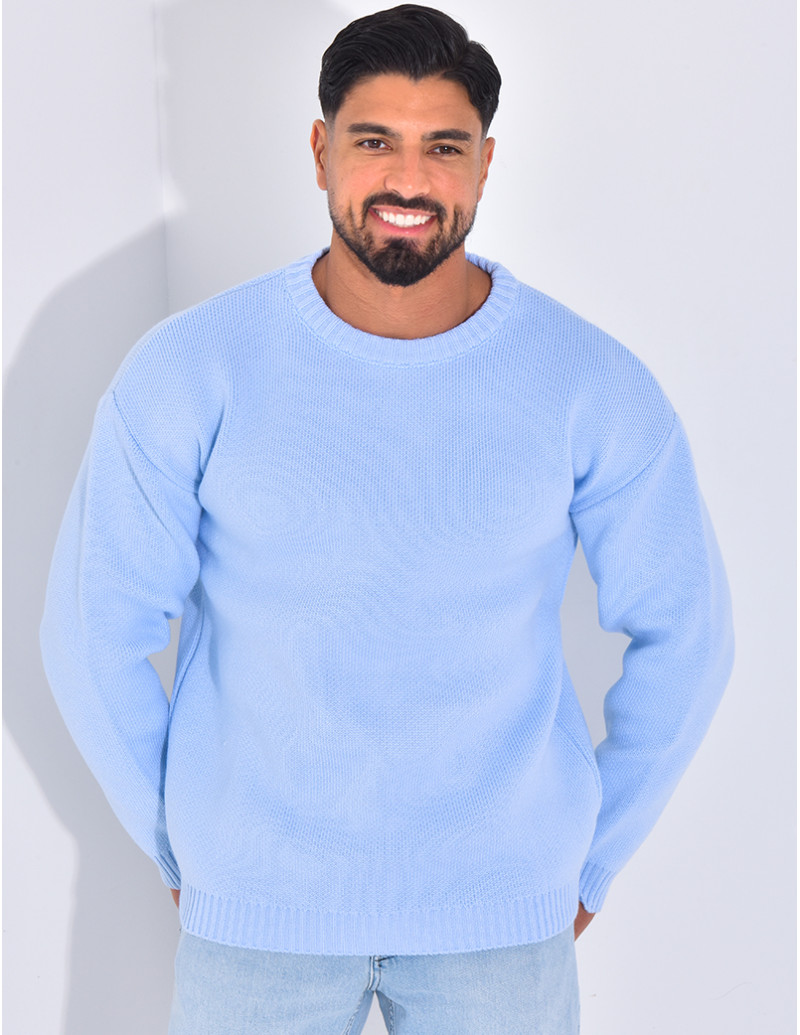 Pull épais uni