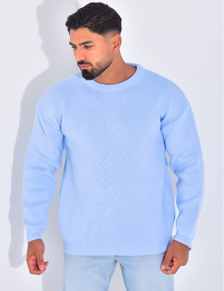 Pull épais uni