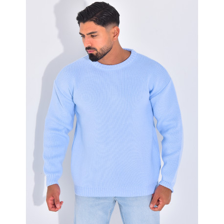 Pull épais uni