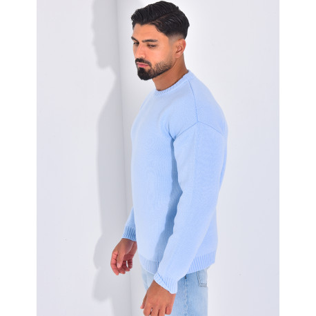 Pull épais uni