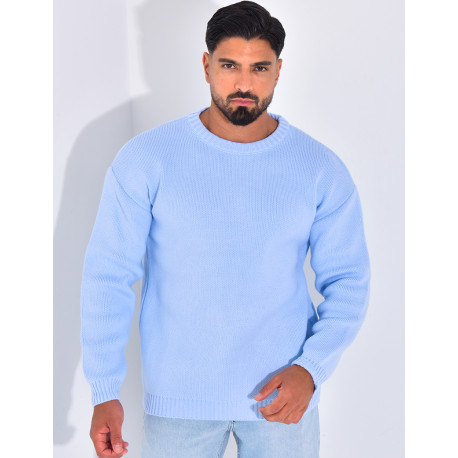 Pull épais uni