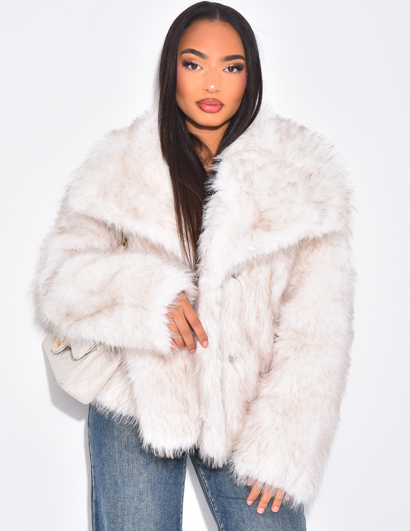 Veste courte en fausse...