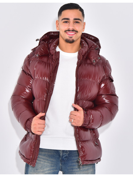 Doudoune matelassée en vinyl