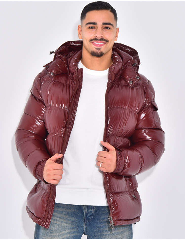 Doudoune matelassée en vinyl