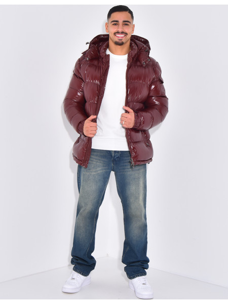 Doudoune matelassée en vinyl