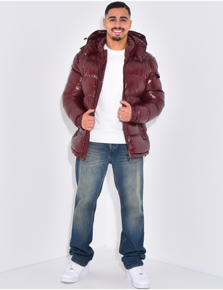 Doudoune matelassée en vinyl