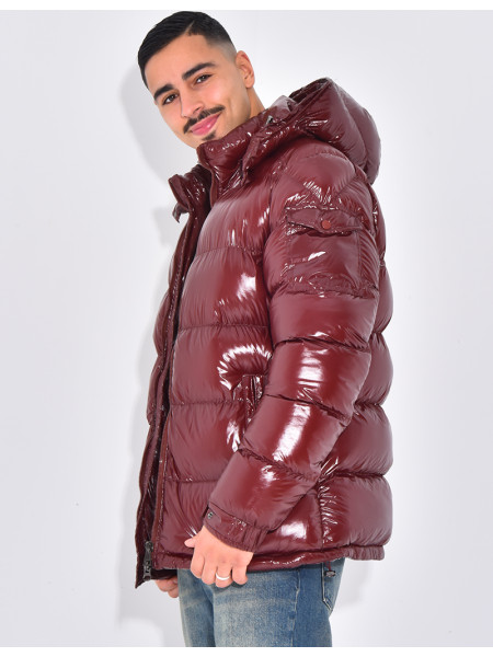 Doudoune matelassée en vinyl