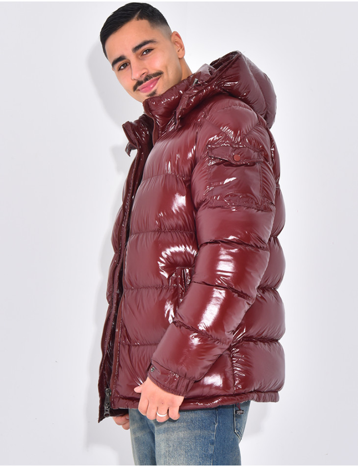 Doudoune matelassée en vinyl