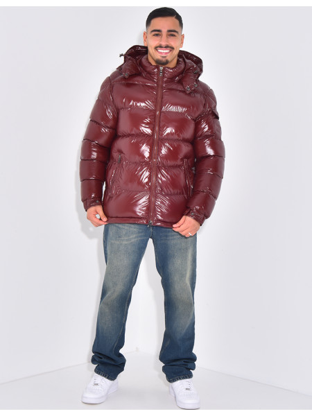 Doudoune matelassée en vinyl