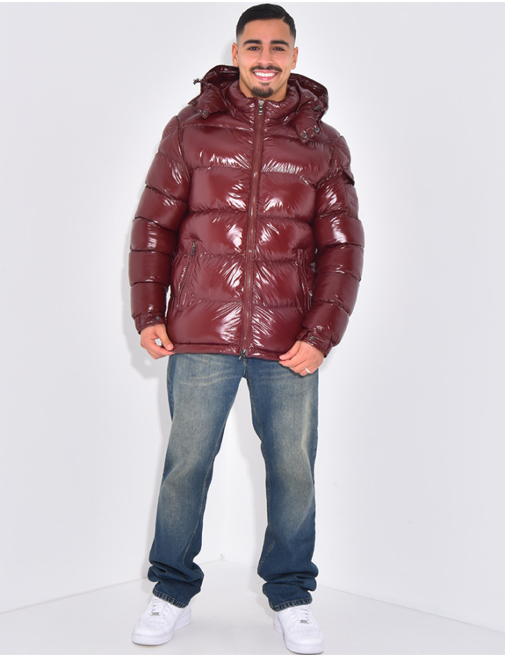 Doudoune matelassée en vinyl