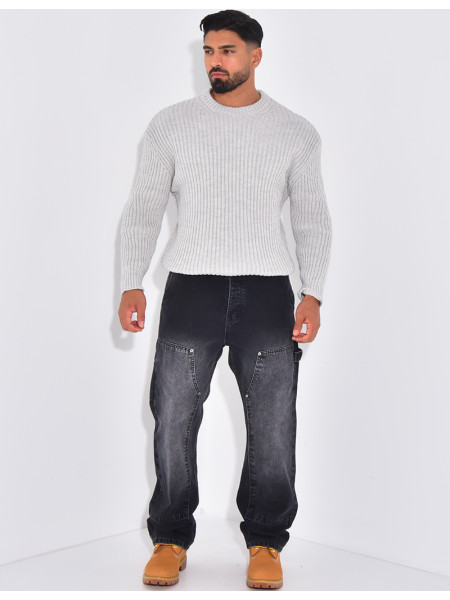 Pull épais uni