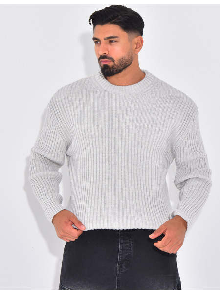 Pull épais uni