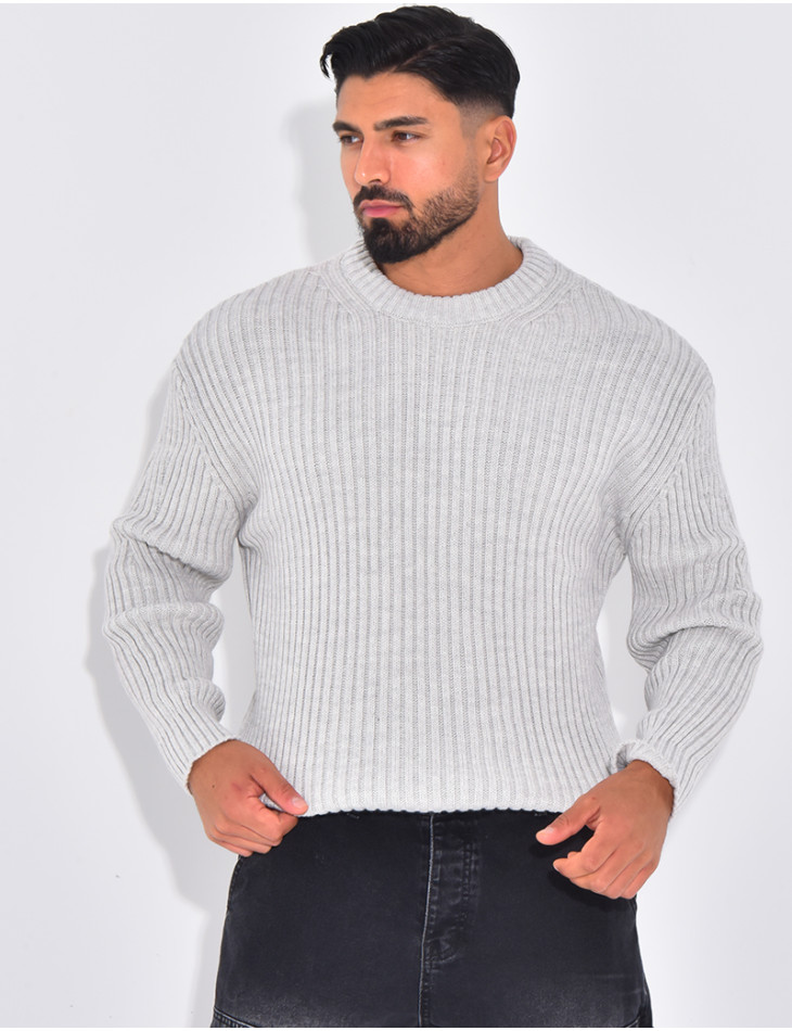 Pull épais uni