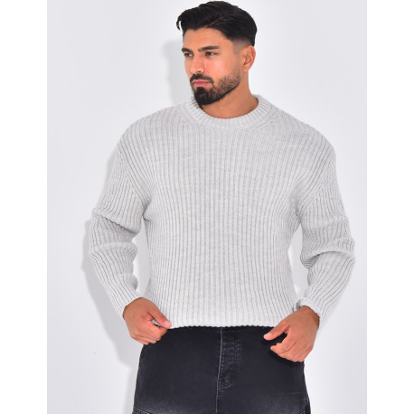 Pull épais uni