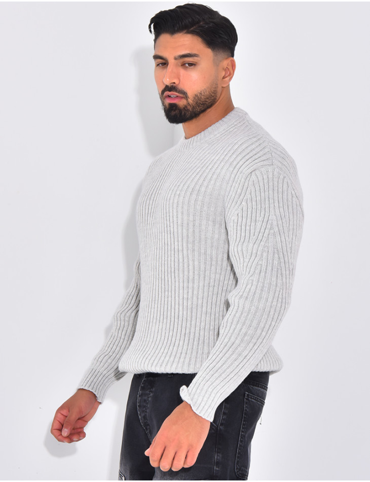 Pull épais uni