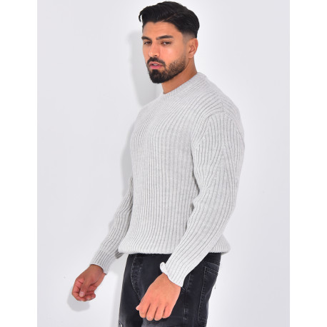 Pull épais uni