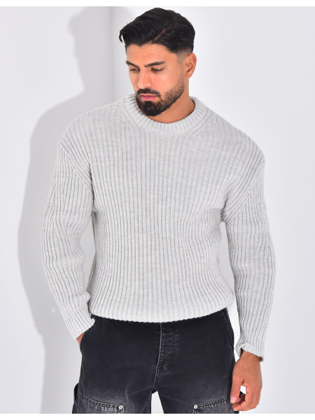Pull épais uni