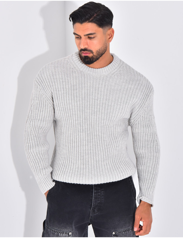 Pull épais uni