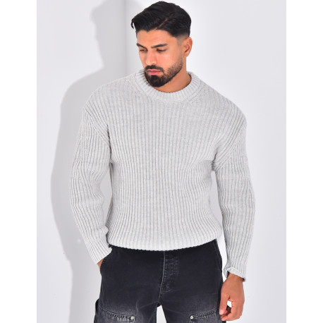 Pull épais uni