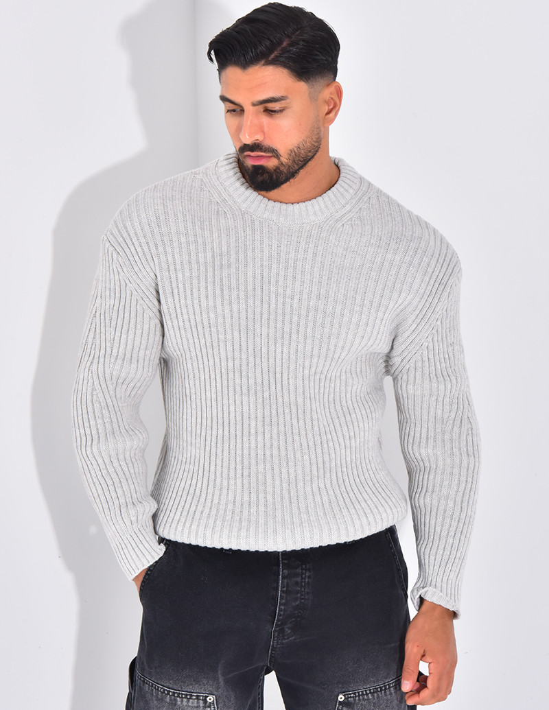 Pull épais uni