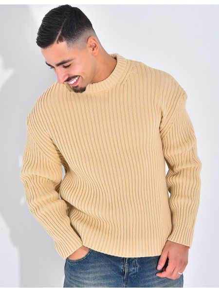 Pull épais uni