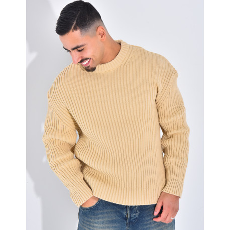 Pull épais uni